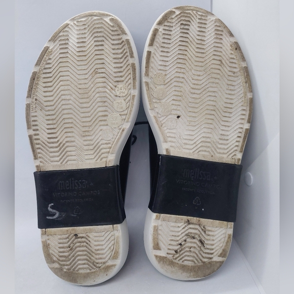 Melissa Vitorino Campos Grunge Lace Up Platform Oxford Shoes Women's Size 8 - Picture 15 of 16